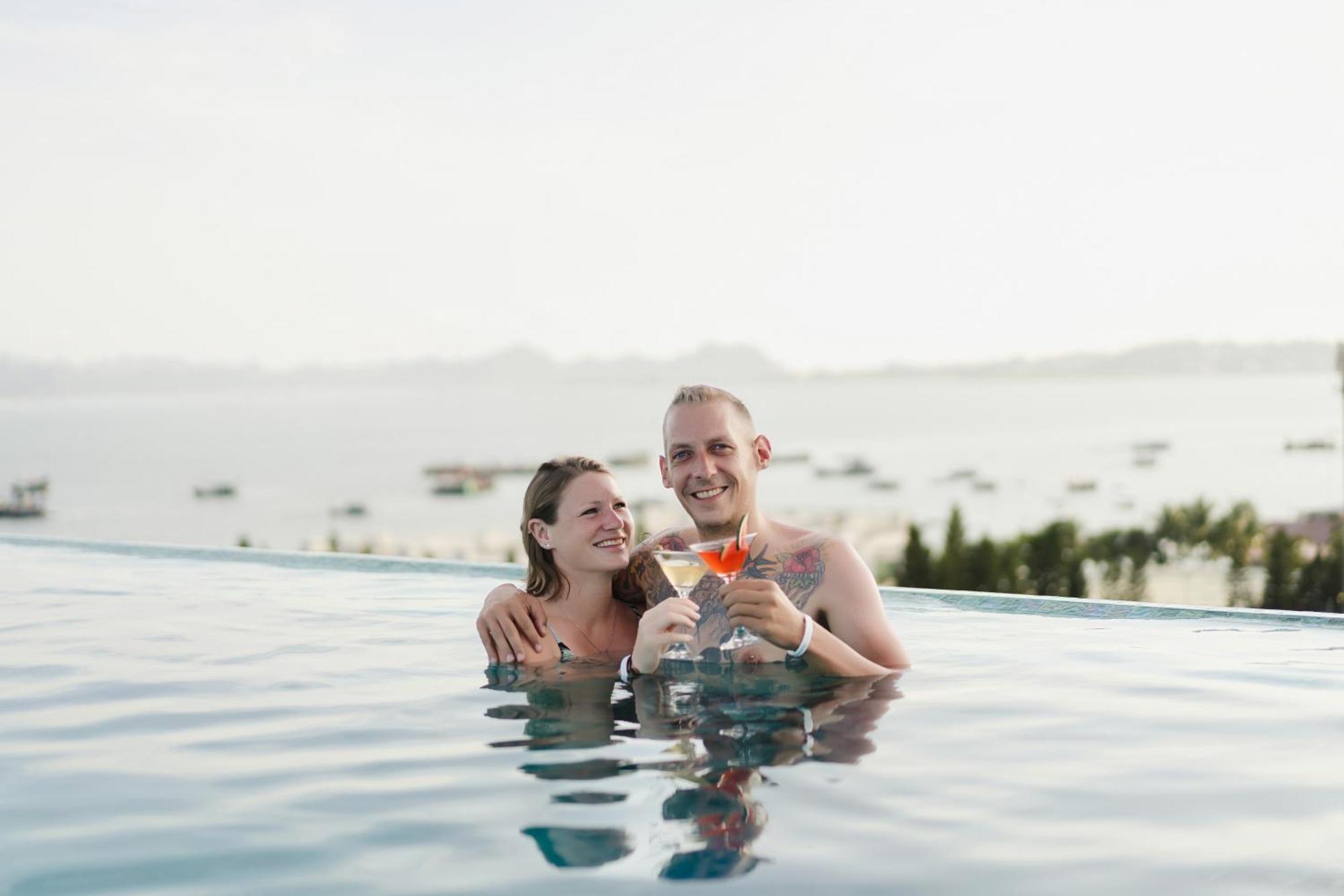 Danitel Halong Hotel Ha Long Buitenkant foto